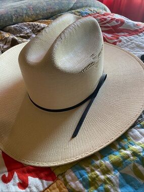 Arizona Wear Straw Cowboy Hat - 7 1/2